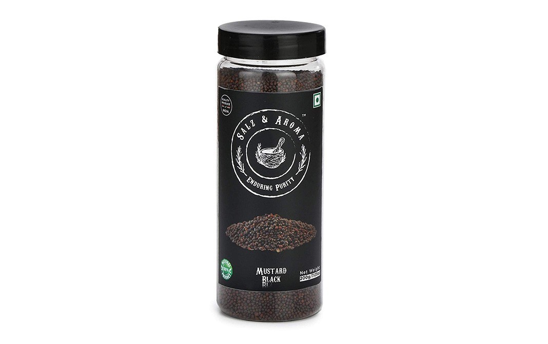 Salz & Aroma Black Mustard    Plastic Jar  200 grams